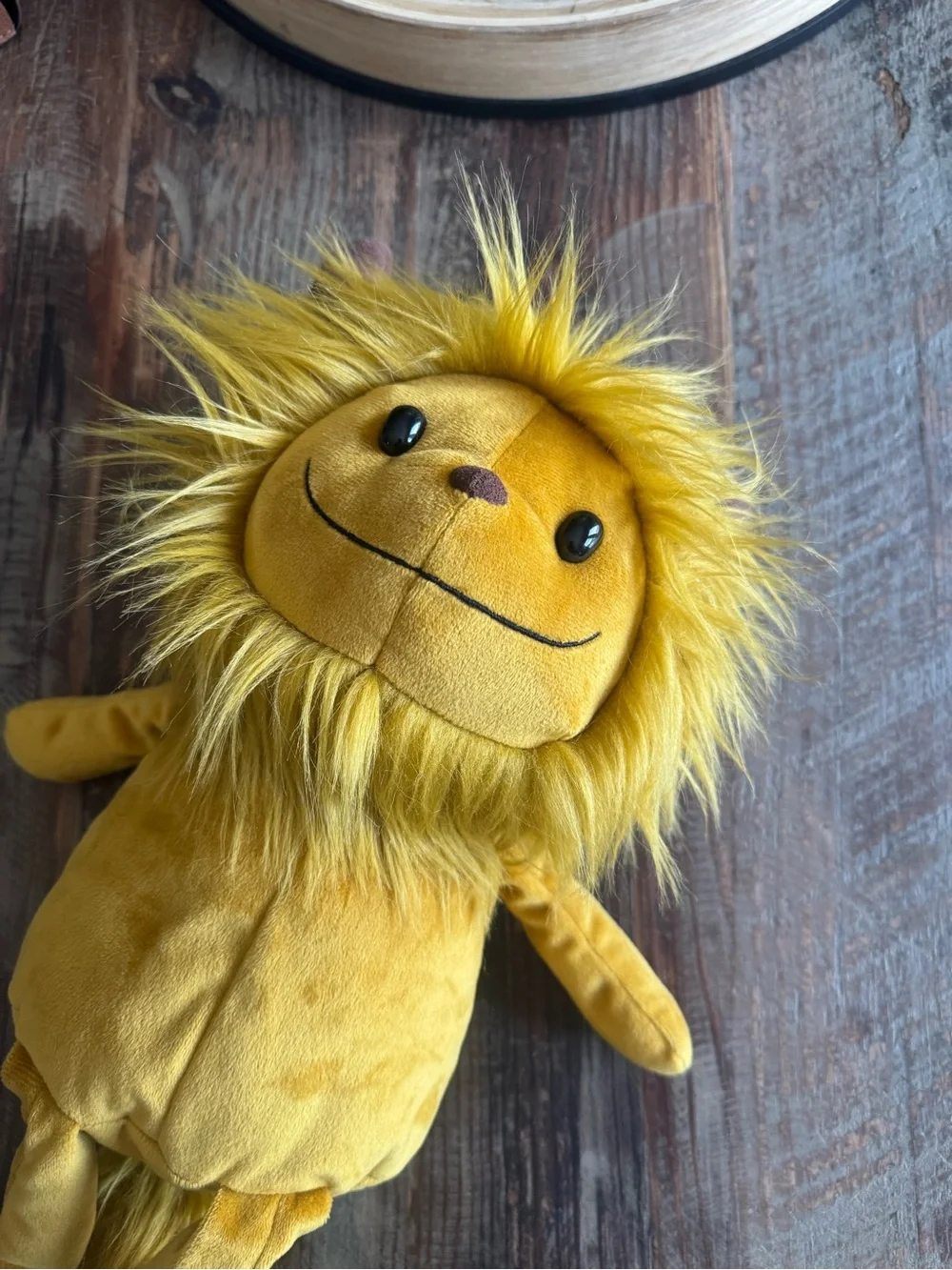 Jellycat Mustard Yellow Monster Stuffed Animal